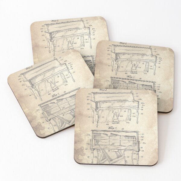 Item preview, 15 UPRIGHT PIANO Patent Year 1935 designed and sold by drawspots.