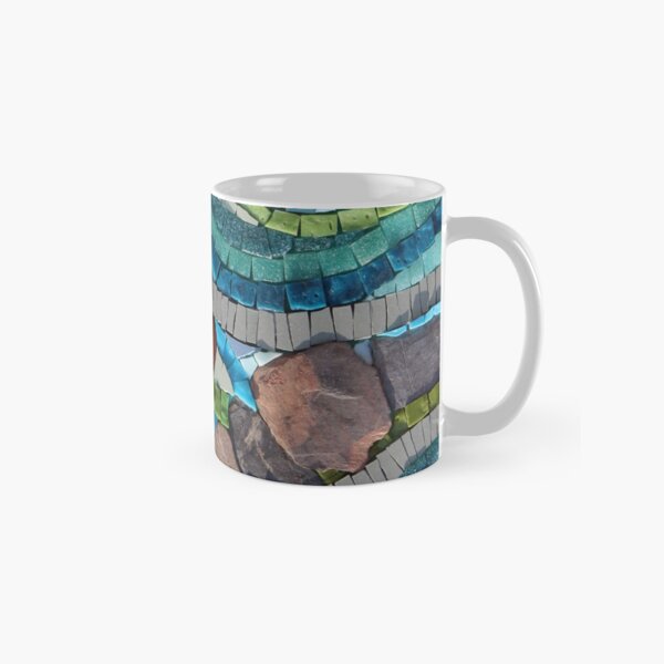 Flowing Mosaic by Sue Kershaw Classic Mug