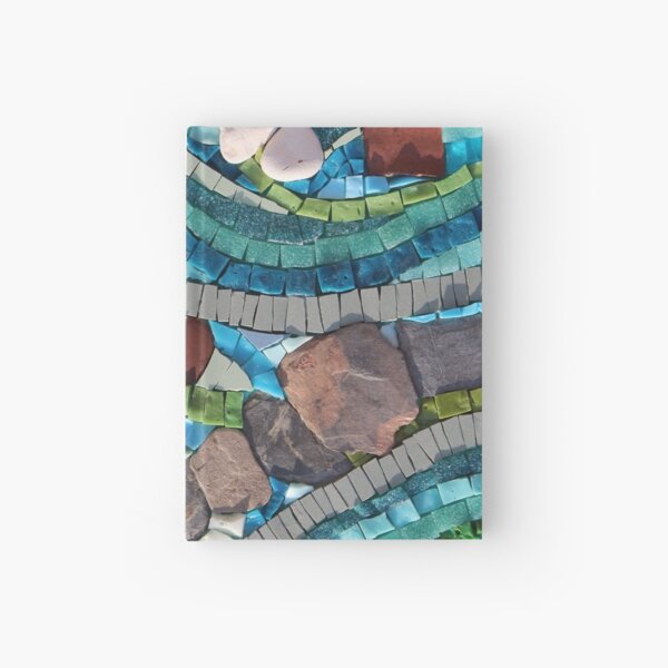 Flowing Mosaic by Sue Kershaw Hardcover Journal