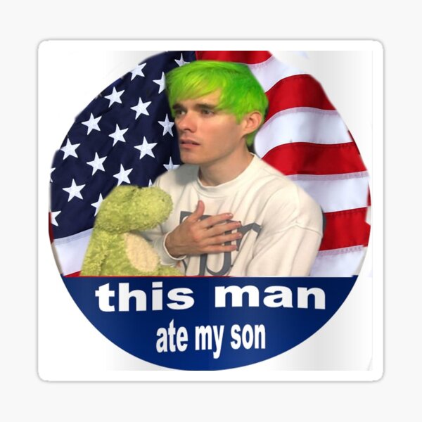 This Man Ate My Son - Awsten Knight Waterparks Sticker