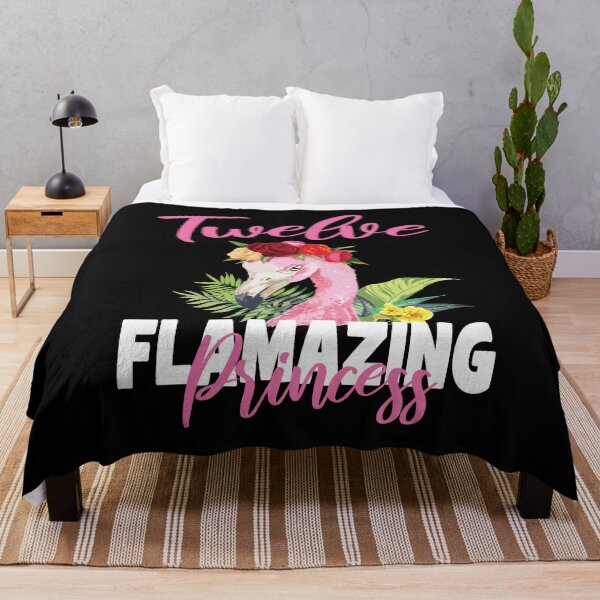 Item preview, Twelve Flamazing Princess 12th Girls Birthday 12 Years Old product designed and sold by Grabitees.