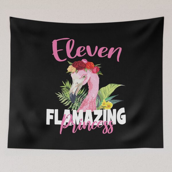 Item preview, Eleven Flamazing Princess 11th Girls Birthday 11 Years Old graphic designed and sold by Grabitees.