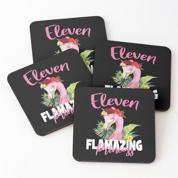 Item preview, Eleven Flamazing Princess 11th Girls Birthday 11 Years Old graphic designed and sold by Grabitees.