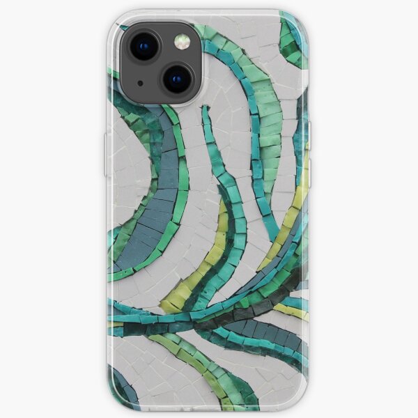 Entwined Mosaic by Sue Kershaw iPhone Soft Case