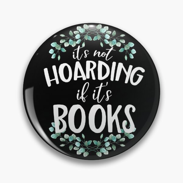 Item preview, It's Not Hoarding if it's Books designed and sold by anabellstar design co.