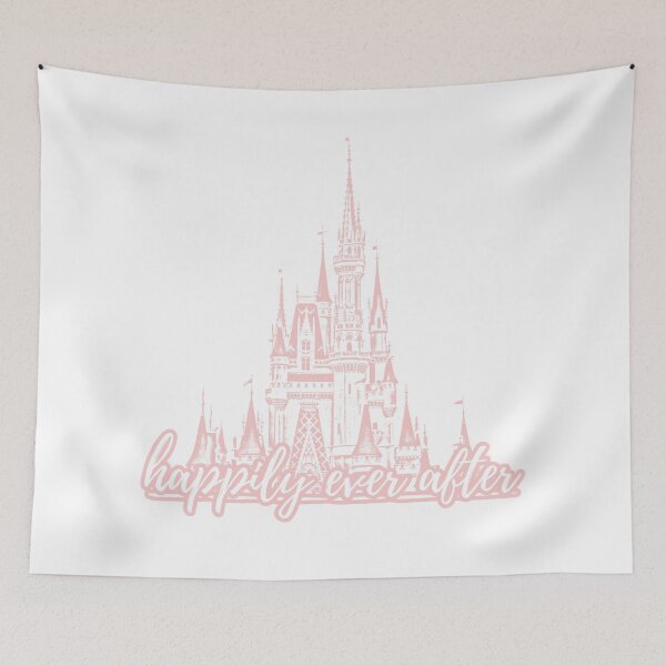 Item preview, Happily Ever After Magic Castle Millennial Pink designed and sold by FandomTrading.