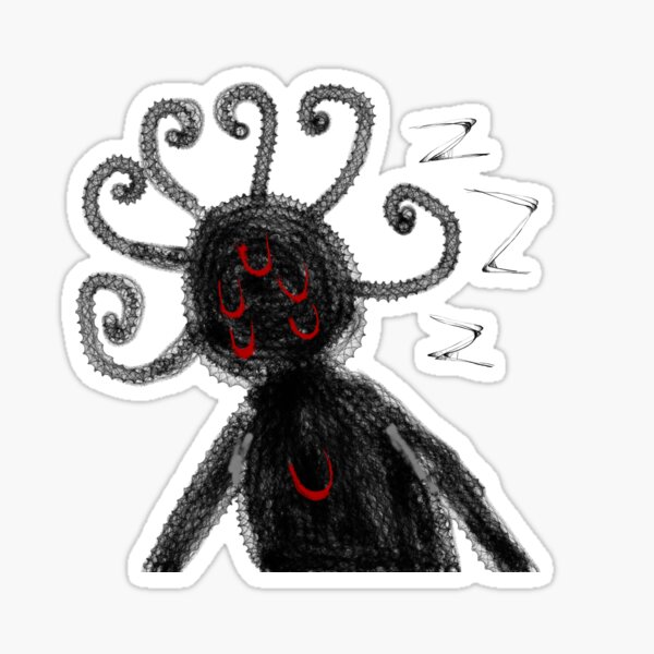 Sleeping Demon Sticker