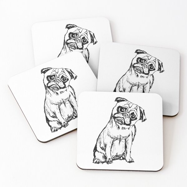 Item preview, Pug Tilt designed and sold by Kari Sutyla.