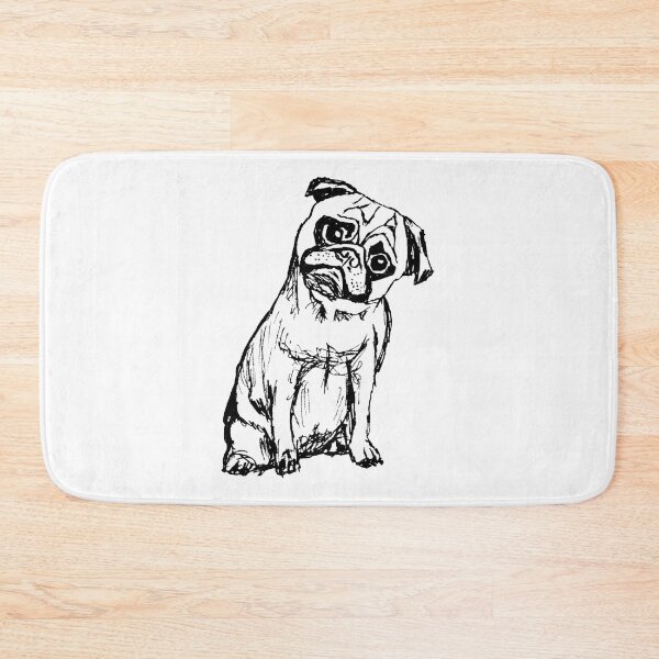 Item preview, Pug Tilt designed and sold by Kari Sutyla.