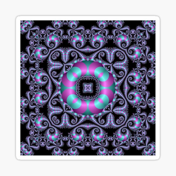 Krazy Kaleidoscope 1003 Sticker