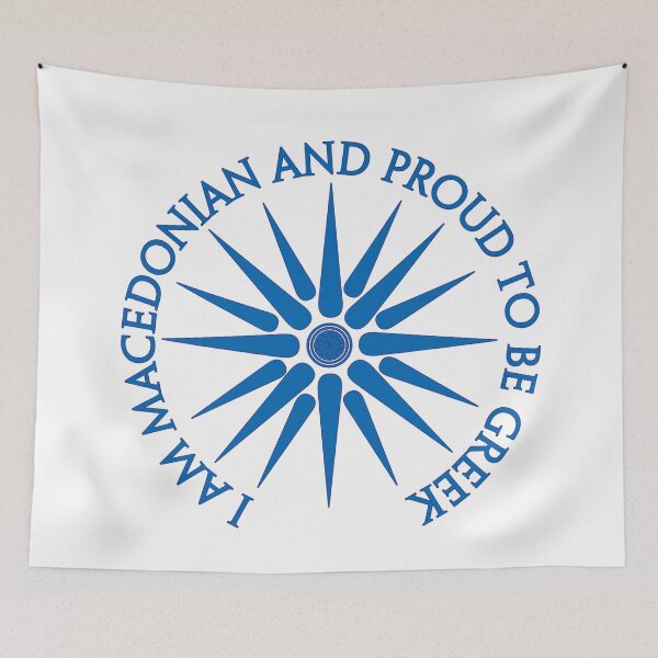 Item preview, I am Macedonian and proud to be Greek designed and sold by Lefteris Betsis.
