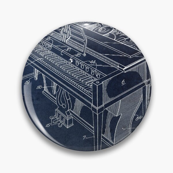 Item preview, 44 PIANO CONSTRUCTION FOR Sound Patent Year 1945 01 designed and sold by drawspots.