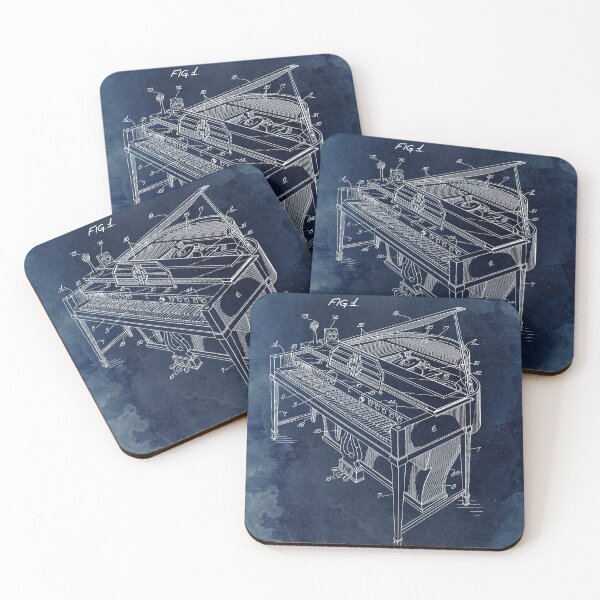 Item preview, 44 PIANO CONSTRUCTION FOR Sound Patent Year 1945 01 designed and sold by drawspots.