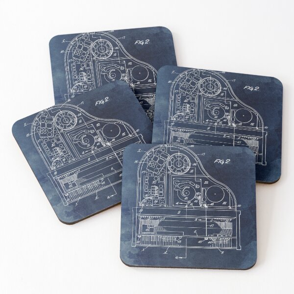 Item preview, 45 PIANO CONSTRUCTION FOR Sound Patent Year 1945 02 designed and sold by drawspots.