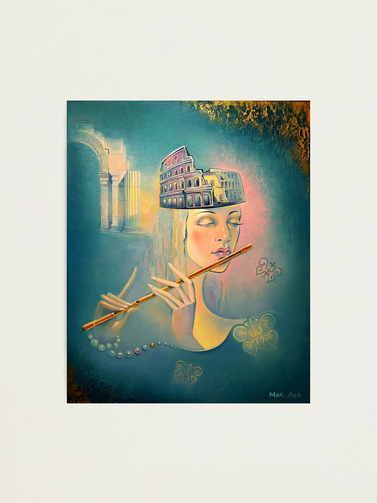 Thumbnail 1 of 3, Photographic Print, The song of the forgotten Gods. designed and sold by levinart.