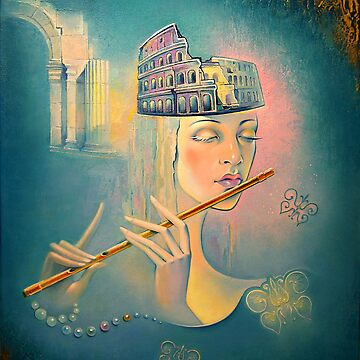Artwork thumbnail, The song of the forgotten Gods. by Elena Makarova-Levina