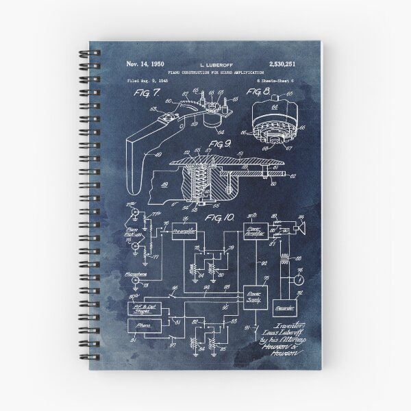 Item preview, 48 PIANO CONSTRUCTION FOR Sound Patent Year 1945 05 designed and sold by drawspots.