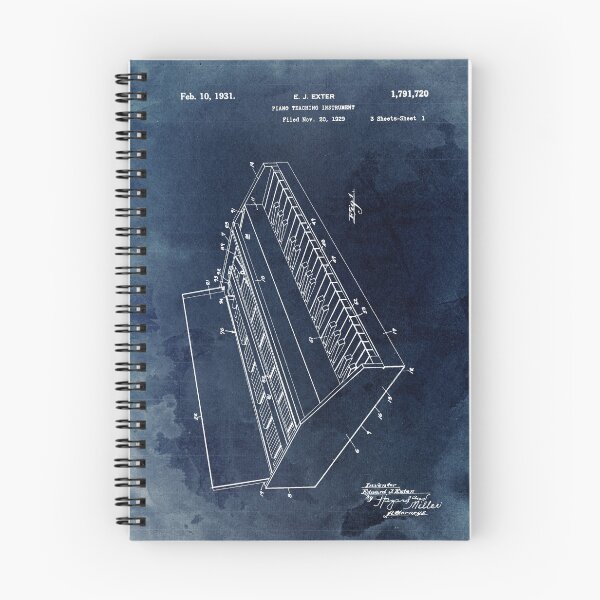 Item preview, 110 PIANO TEACHING INSTRUMENT Patent Year 1929 designed and sold by drawspots.
