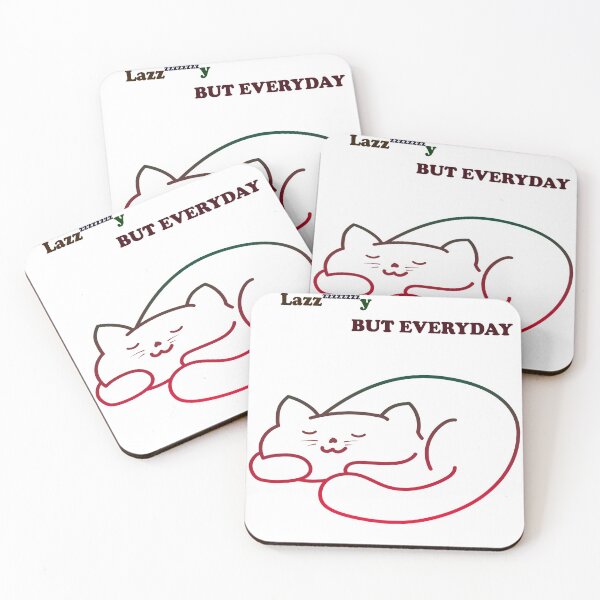 Item preview, Lazy Cat But Everyday New Design for Cats and Cat's lovers  designed and sold by Moussceo.