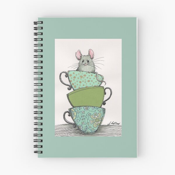 Item preview, Peek-a-boo (mouse in teacup) designed and sold by sanyijudit.
