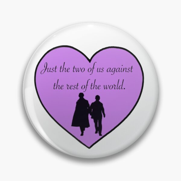 Item preview, Sherlock and John heart designed and sold by CumberCurlyGirl.