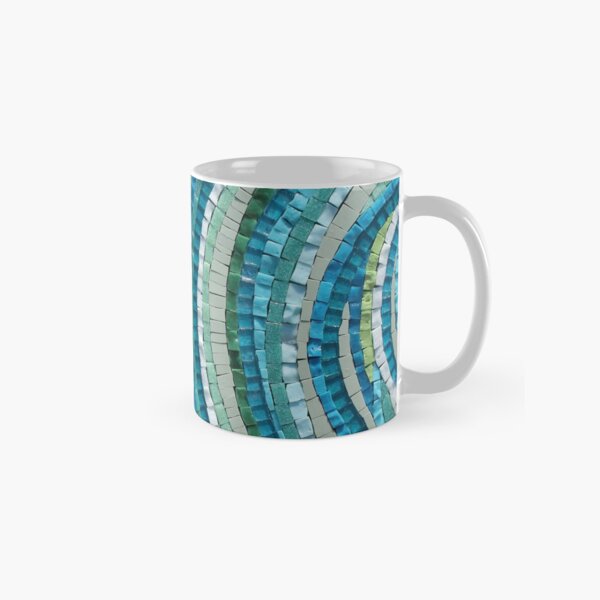 Mediterranean Daydreams Mosaic by Sue Kershaw Classic Mug