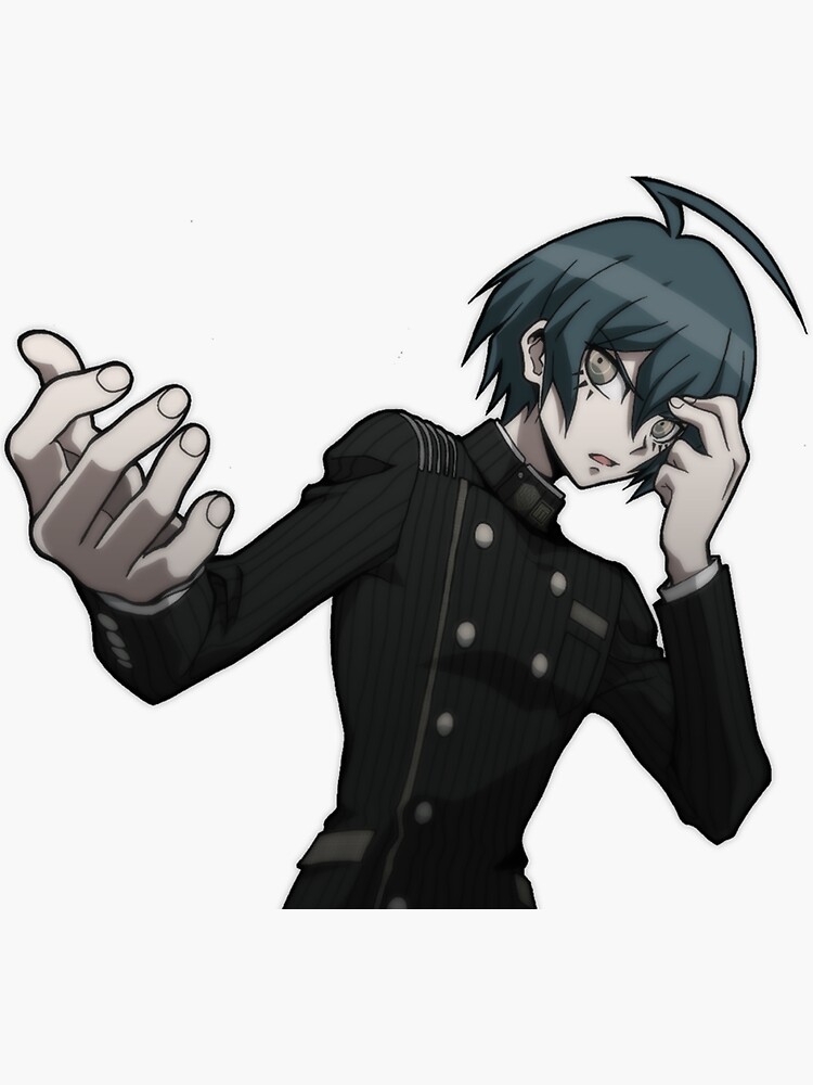 "Shuichi Saihara Closing Argument Sprite" Sticker for Sale by ellalune
