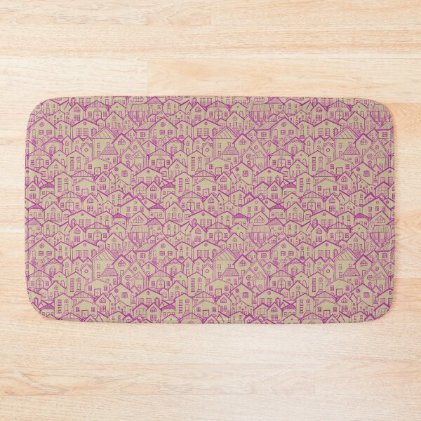 Item preview, In the Neighborhood - pink and yellow designed and sold by kkati.