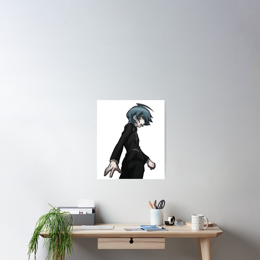 "Shuichi Saihara Closing Argument Sprite" Poster by ellalune Redbubble