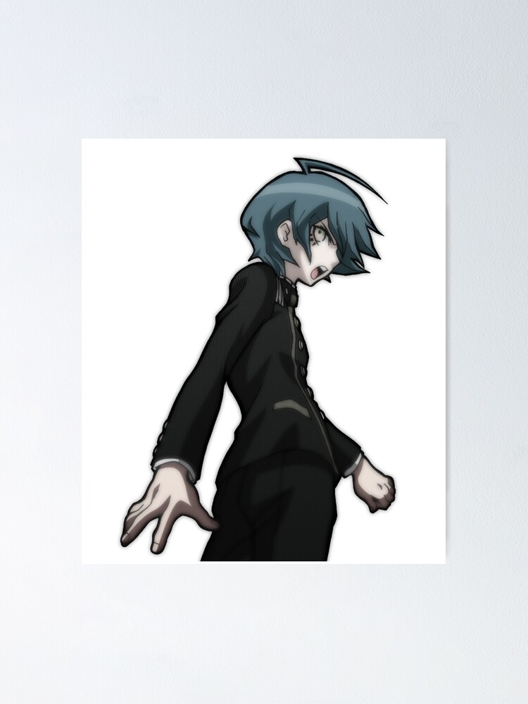 "Shuichi Saihara Closing Argument Sprite" Poster by ellalune Redbubble