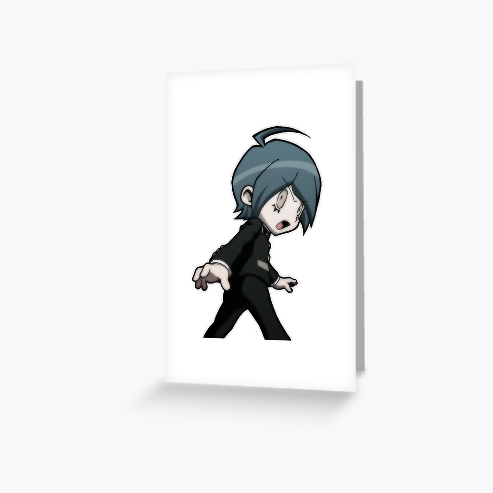 "Chibi Shuichi Saihara Closing Argument Sprite" Greeting Card for Sale