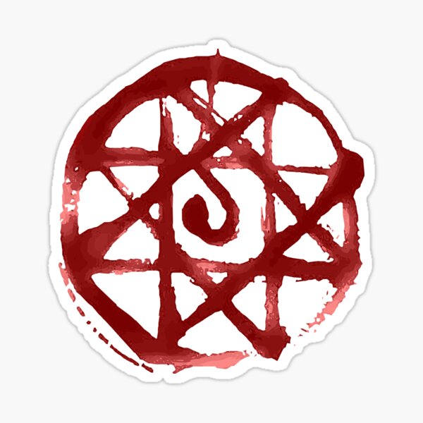 Fullmetal Alchemist- Blood seal  Sticker