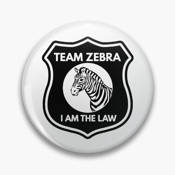 Item preview, Team Zebra Badge designed and sold by fearcity.