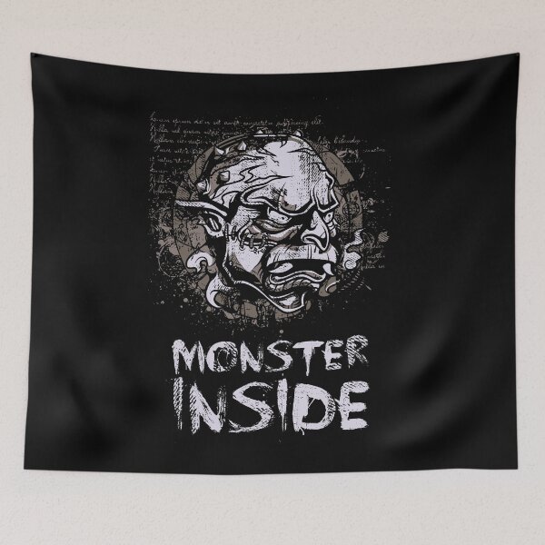 Item preview, “Monster Inside” designed and sold by TinoThreads.