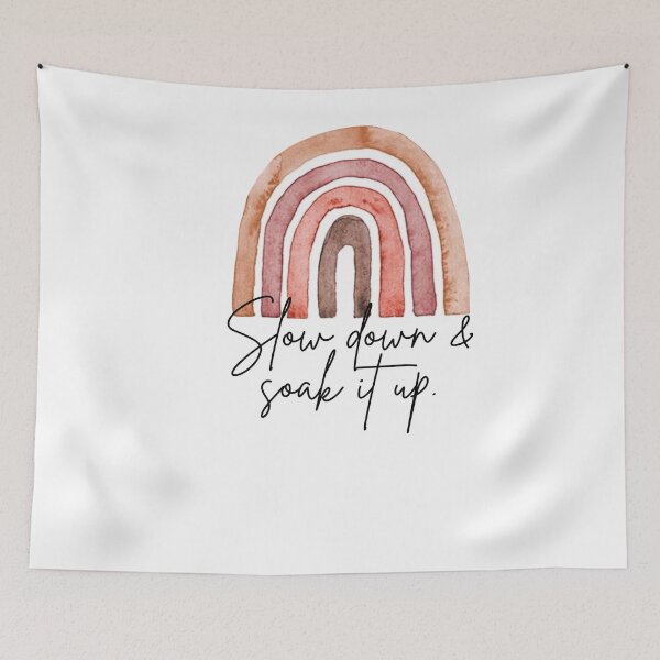 Item preview, slow down and soak up designed and sold by kayleetubbs.