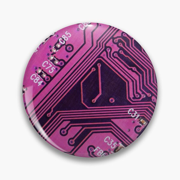 Item preview, Pink circuit board designed and sold by leobrix.