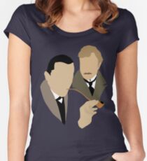 Sherlock - Brett 'n Burke Women's Fitted Scoop T-Shirt