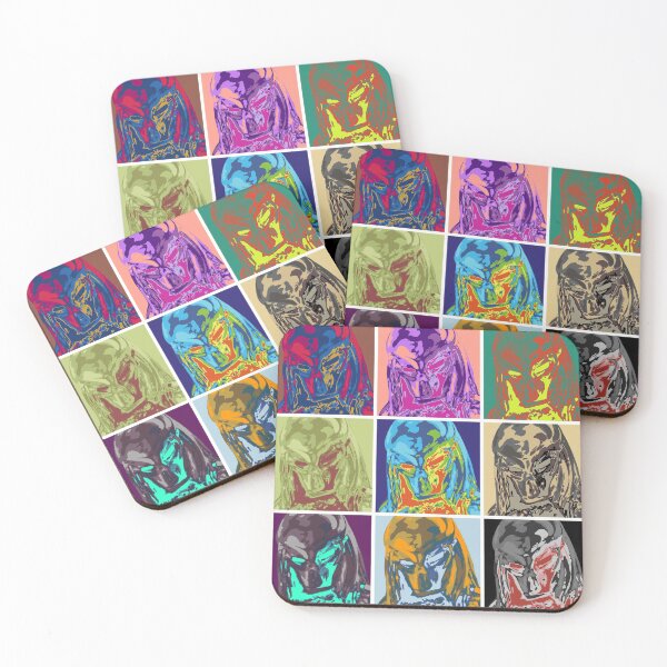 Item preview, Predator Warhol Inspired Pop Art 3x3 designed and sold by fastandre.