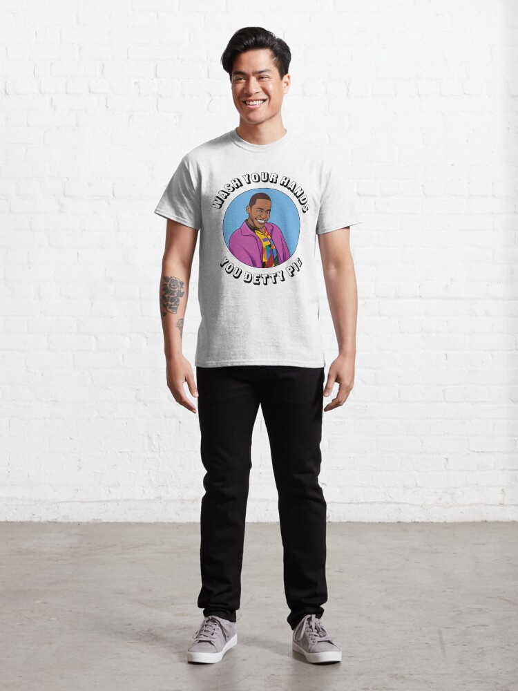 Alternate view of Wash Your Hands you Detty Pig - Eric Sex Education Classic T-Shirt