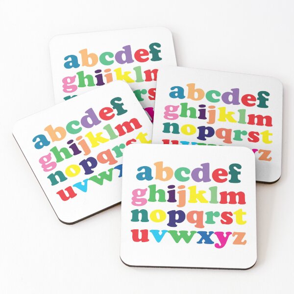 Item preview, Colorful Alphabet designed and sold by anabellstar design co.