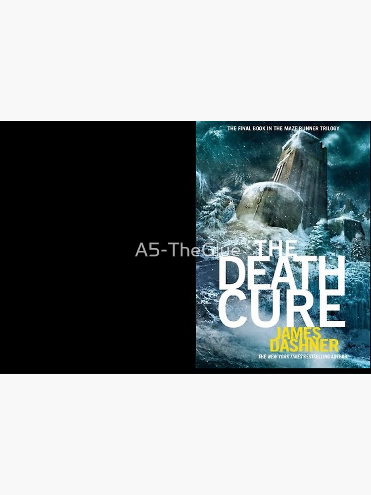 "The Death Cure Book Cover" Hardcover Journal by A5