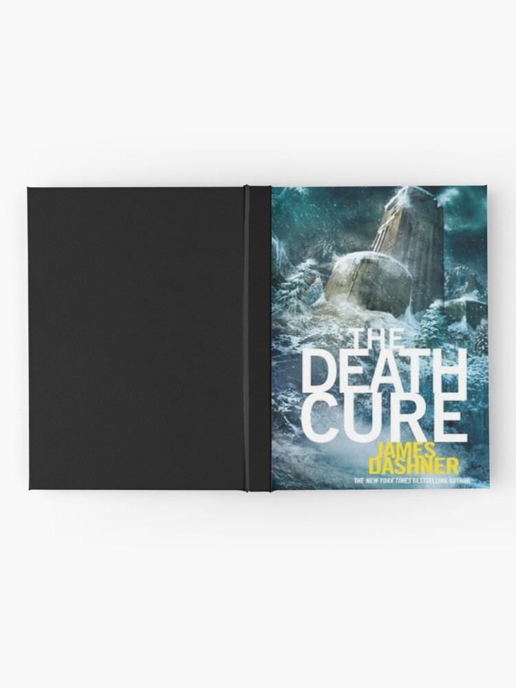 "The Death Cure Book Cover" Hardcover Journal by A5