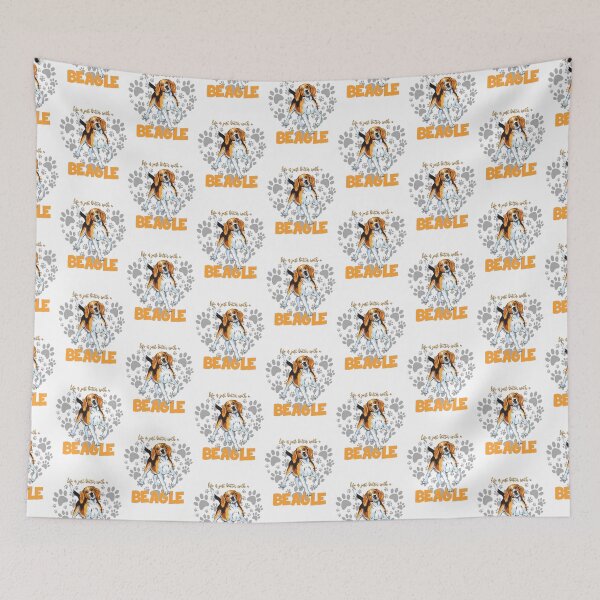 Item preview, Life is just better with a Beagle! designed and sold by rs-designs.