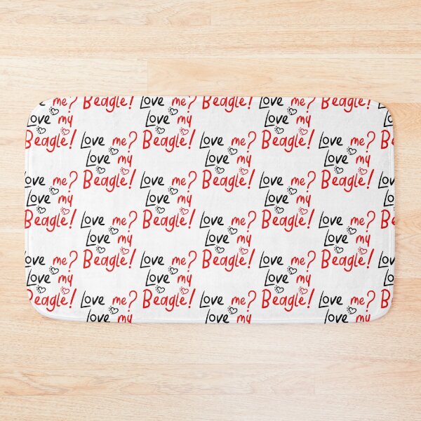 Item preview, Love me Love my Beagle! designed and sold by rs-designs.