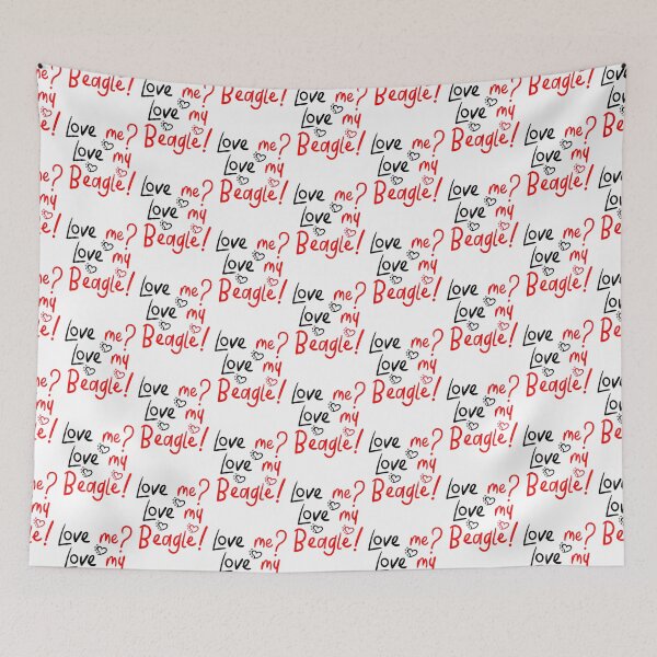 Item preview, Love me Love my Beagle! designed and sold by rs-designs.
