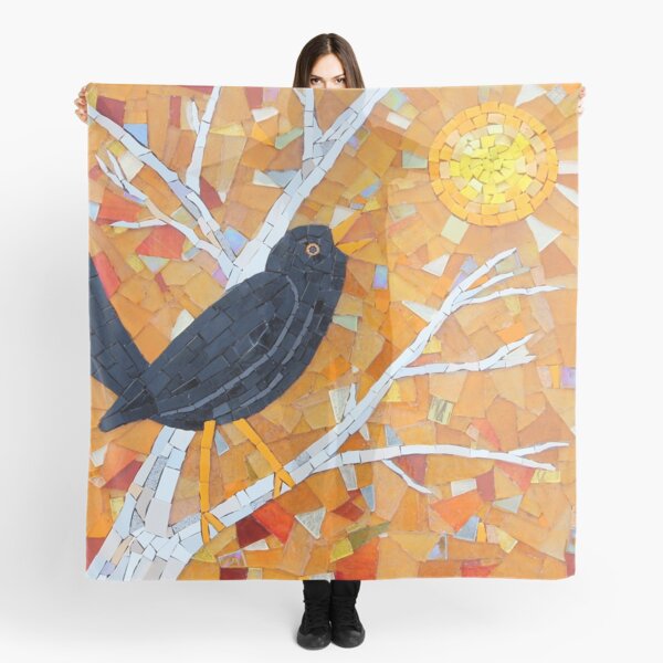Evensong Mosaic by Sue Kershaw Scarf