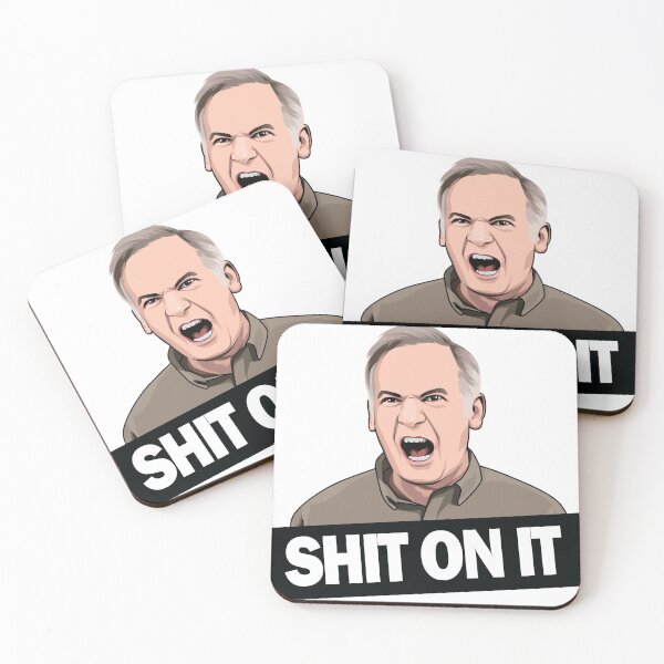 Martin | Friday Night Dinner | SHIT ON IT Coasters (Set of 4)