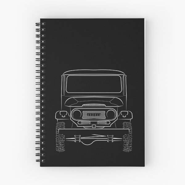 Item preview, Toyota Land Cruiser FJ40 - front stencil, white designed and sold by mal-photography.