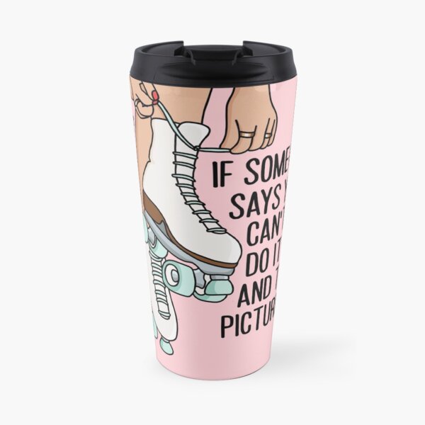Do it twice by Sasa Elebea Travel Mug