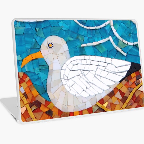 Seagull mosaic by Sue Kershaw